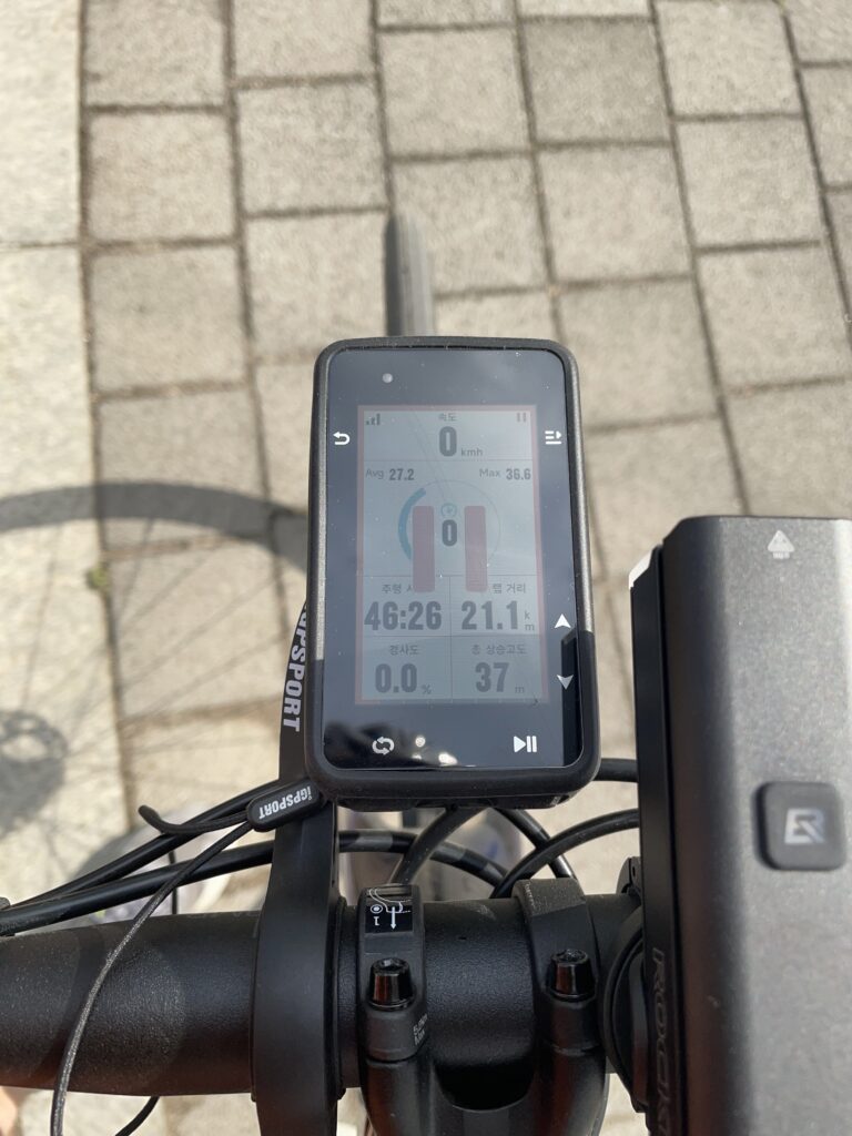 iGPSPORT iGS630 자전거 속도계(사이클컴퓨터) 리뷰